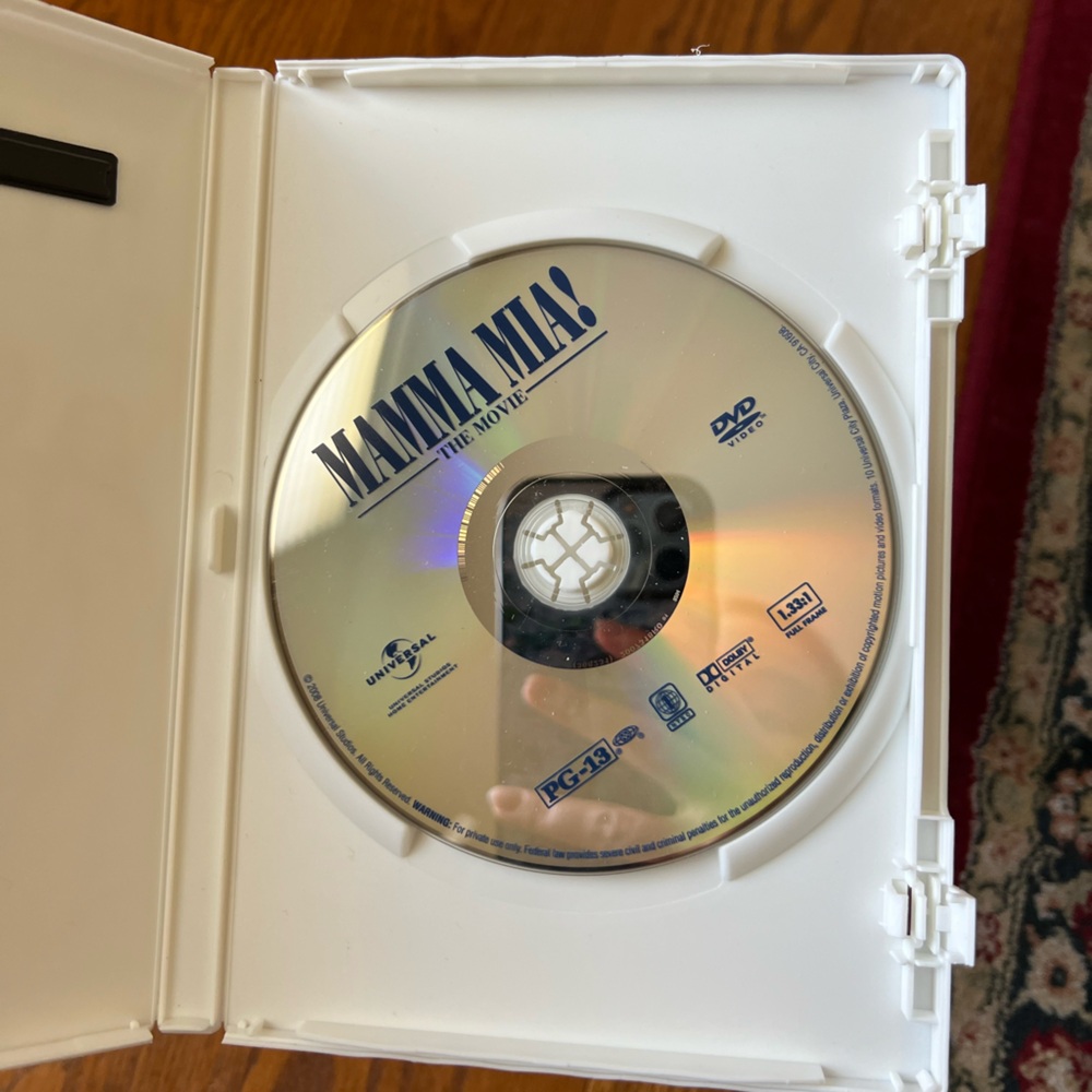 💿UNIVERSAL: “Mamma Mia!” the movie, full screen, DVD in original case. - Picture 5 of 6